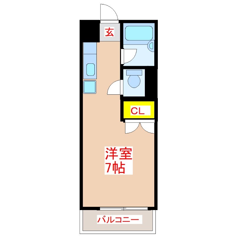 ハイツ福珠の物件間取画像