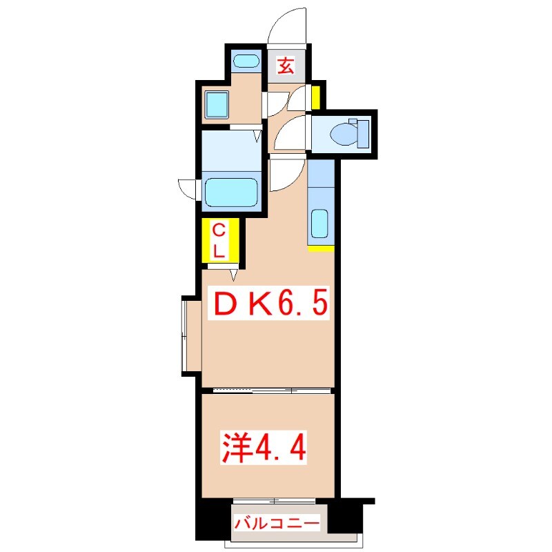 オーパス　Ⅱの物件間取画像