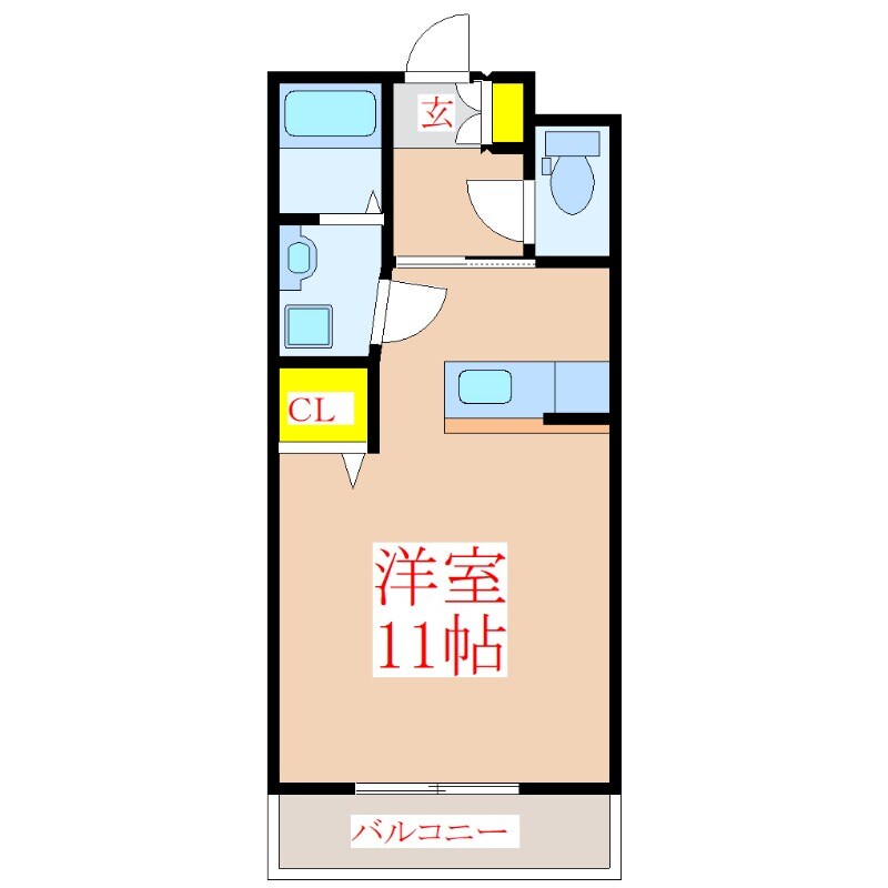 セントエリーゼの物件間取画像