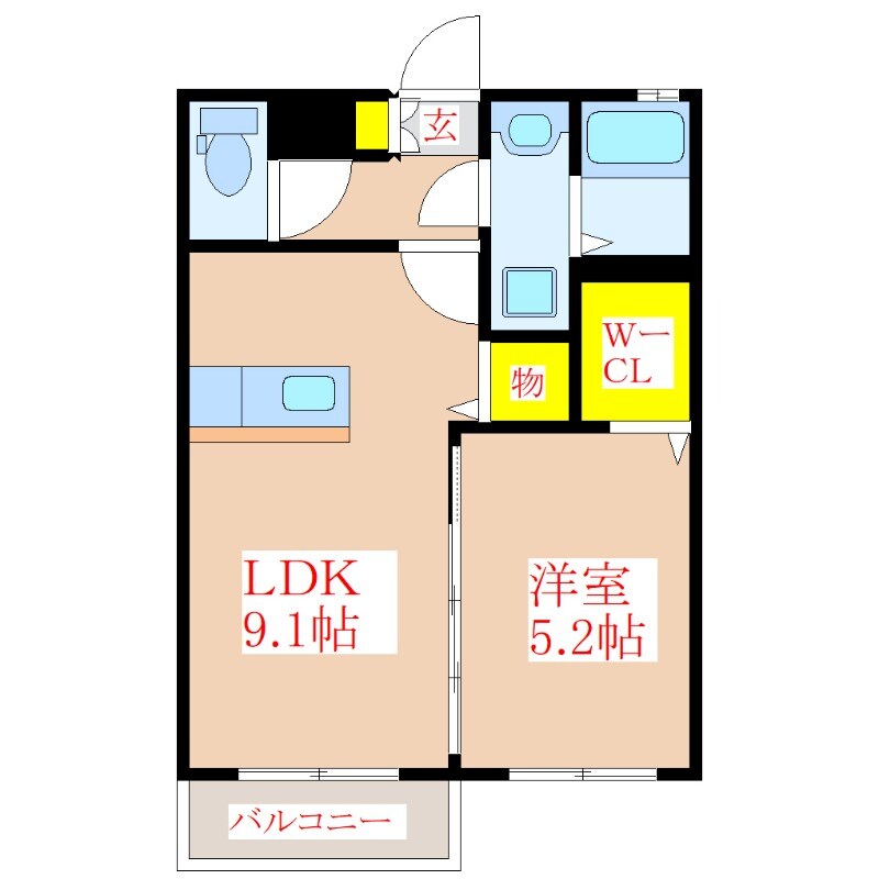 グランステージ住吉の物件間取画像