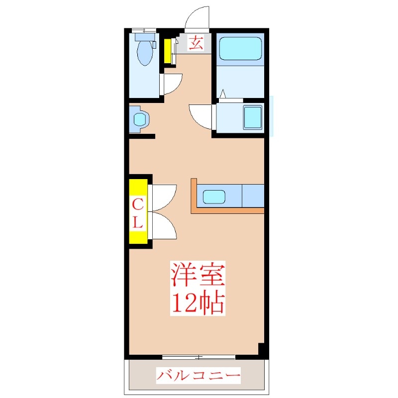 丸元ビルの物件間取画像