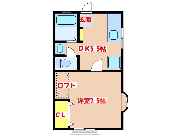 エクセレントミキの物件間取画像