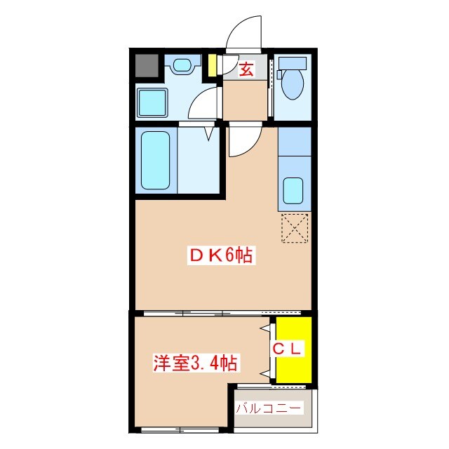 Ｍｉ　ｃａｓｉｔａの物件間取画像