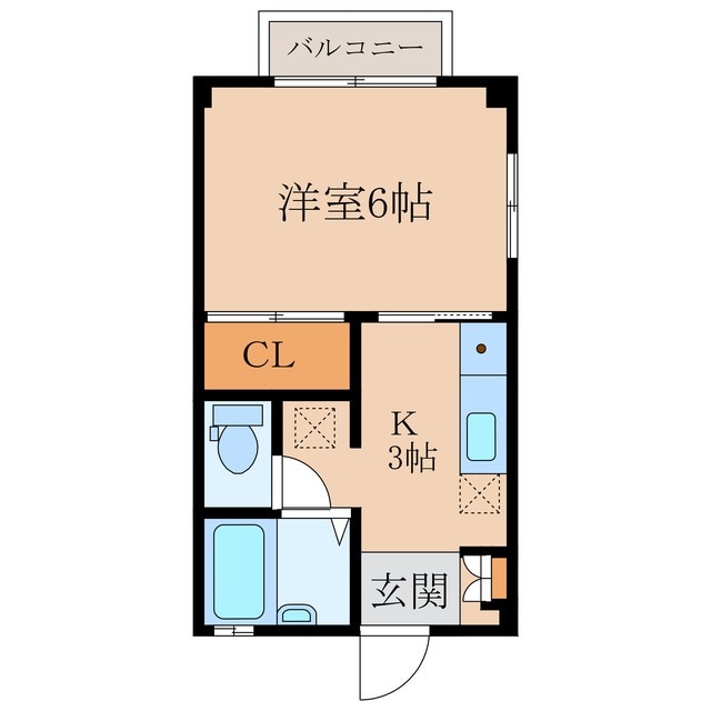 ＢＬＡＣＫＳＴＯＮＥ　Ⅱの物件間取画像