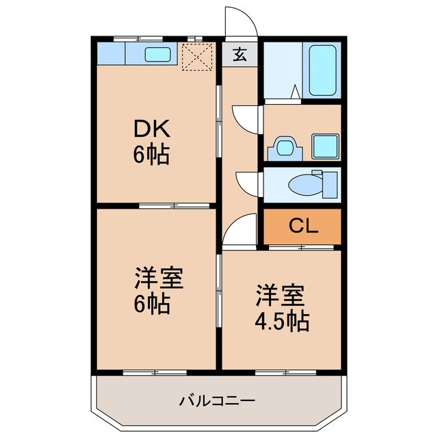 サンセール王子の物件間取画像