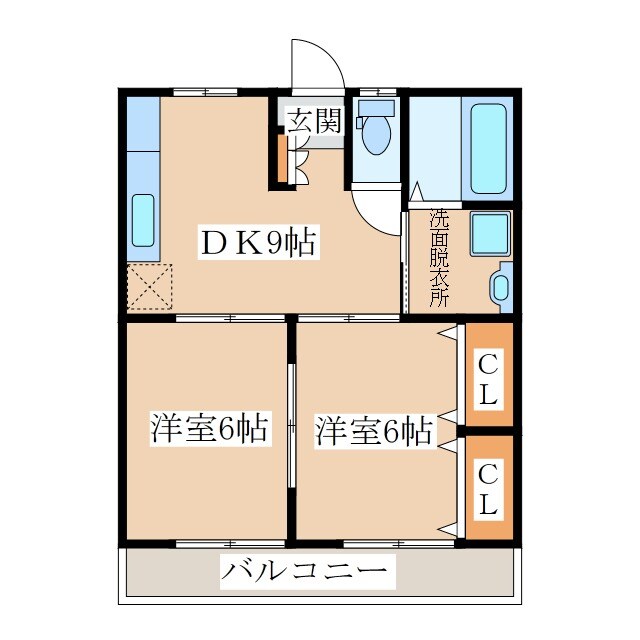 ユニオンレストⅢの物件間取画像