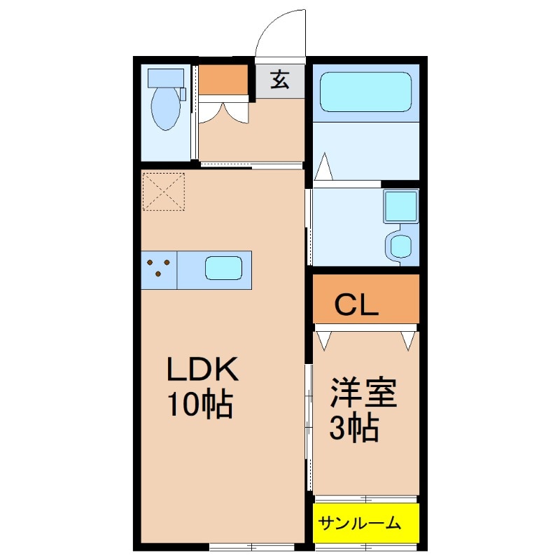 Ｃell　Ｃubeの物件間取画像