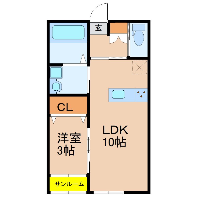 Ｃell　Ｃubeの物件間取画像