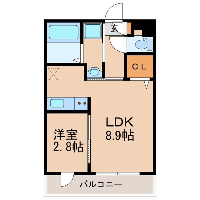 Ａ／ＲＡＩＤＯの物件間取画像