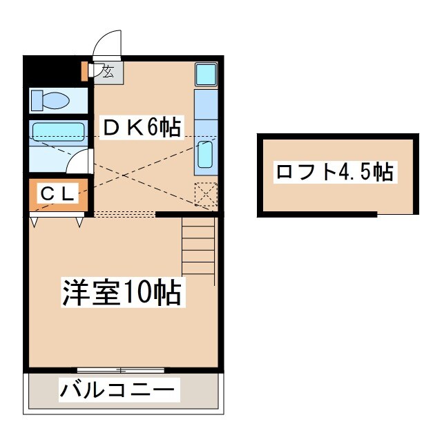 グリーンハイツＫＡＮＯＹＡ　Ⅱの物件間取画像