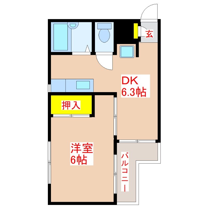 トモエビルの物件間取画像