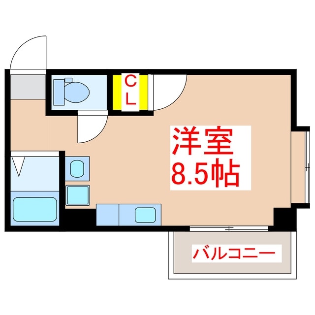 ユーコービルの物件間取画像