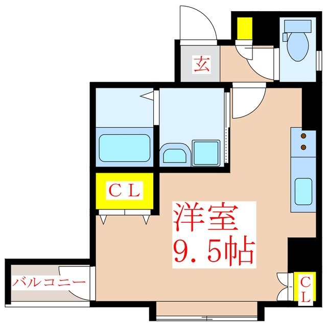 Ｂｏｎｈｅｕｒの物件間取画像