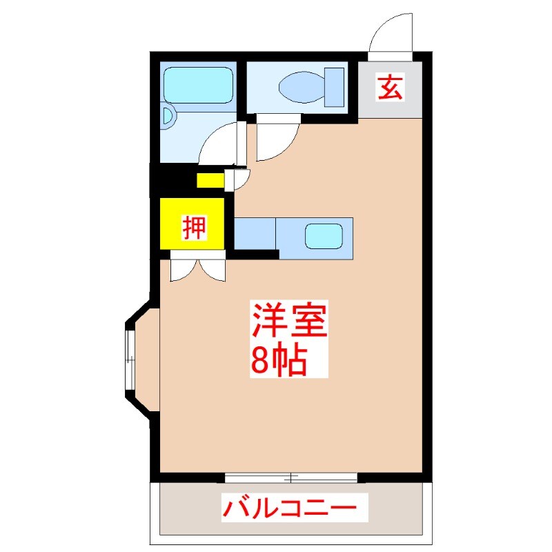 上之園フラッツの物件間取画像