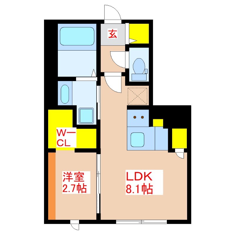 Ａｉｒ/Ｌｙｒａの物件間取画像