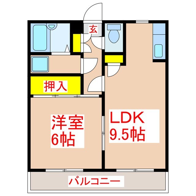 物件間取画像