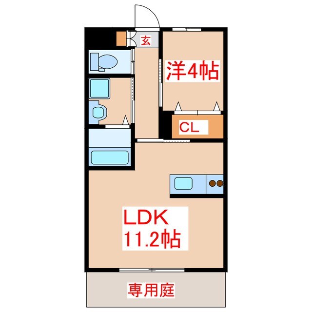 ＭＡＲＫの物件間取画像