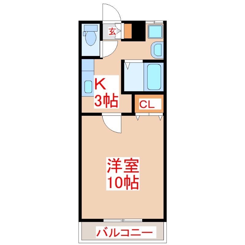 フェヴァリー桜ヶ丘の物件間取画像