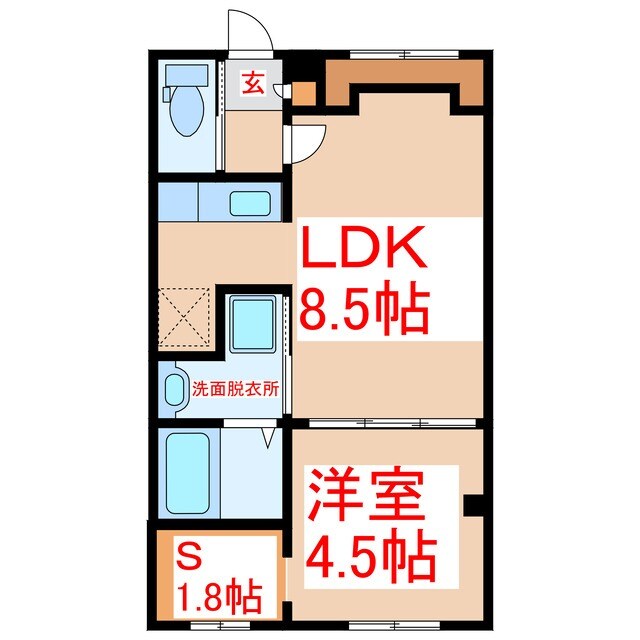 Ｌａ　ｌｉｂｅｒｔａの物件間取画像