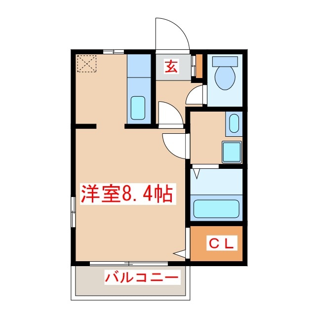 グリーンヒルズ　Ⅱの物件間取画像