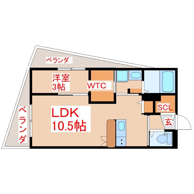 Ｇ／ａｎｃｈｏｒの物件間取画像