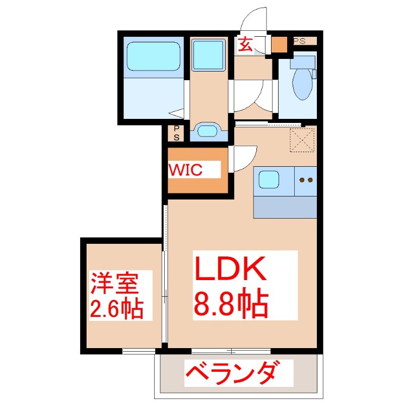 ＰＡＮＩＧＡＬＥの物件間取画像