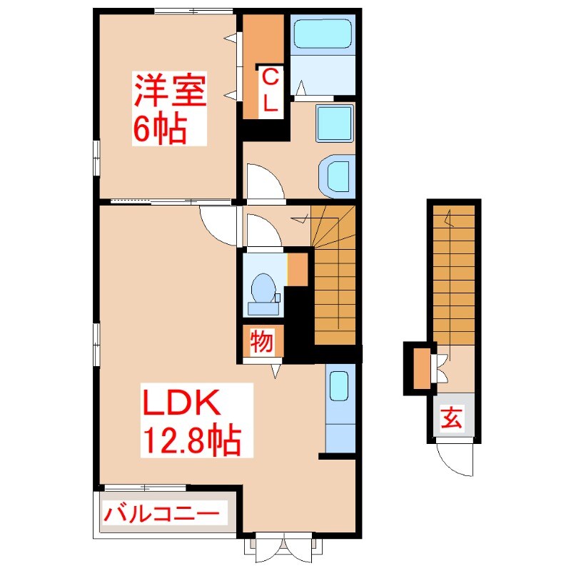 ｇｒａｓｓ・Ｋの物件間取画像