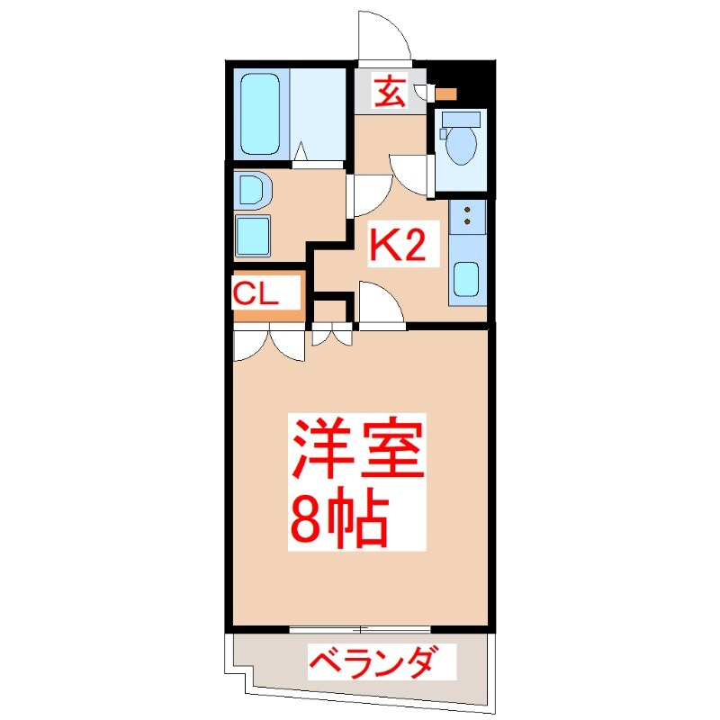 Ｗｉｎｇ壱番館の物件間取画像