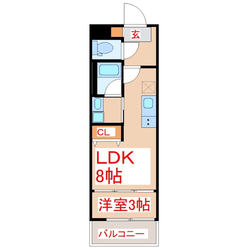 Ｅｘｃｅｌｅｎｔｅの物件間取画像