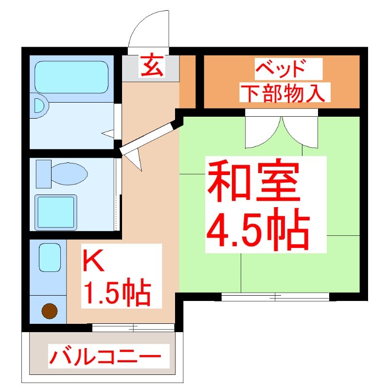 ファルコンの物件間取画像