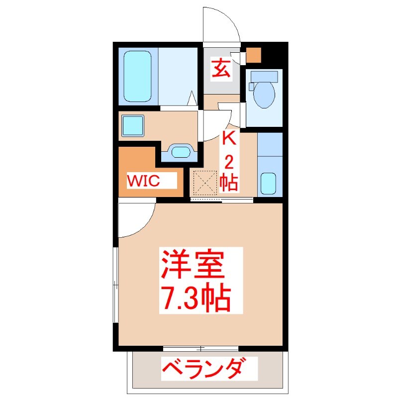ＰＡＮＩＧＡＬＥの物件間取画像