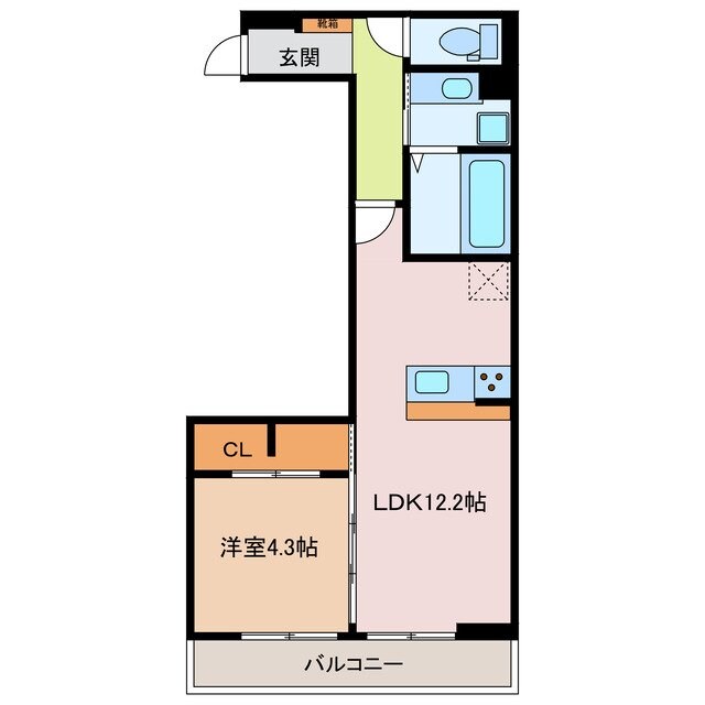 D-chambre掛樋の物件間取画像