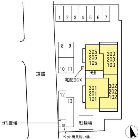 D-chambre掛樋の物件外観写真