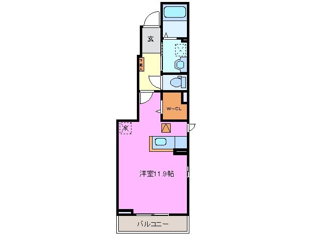 エバ１４の物件間取画像