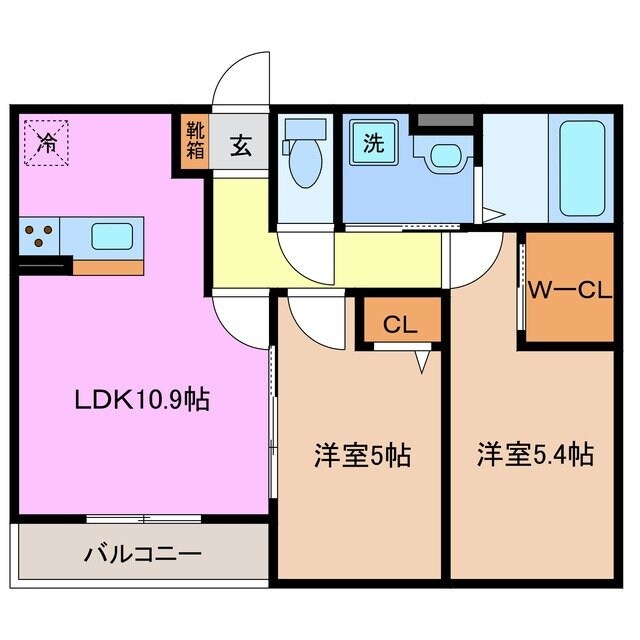 仮称）桑名和泉AP計画の物件間取画像