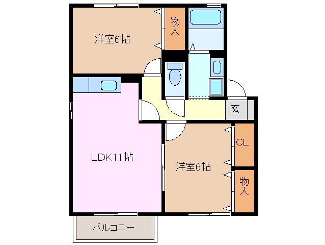 星川駅 徒歩10分 1階の物件間取画像