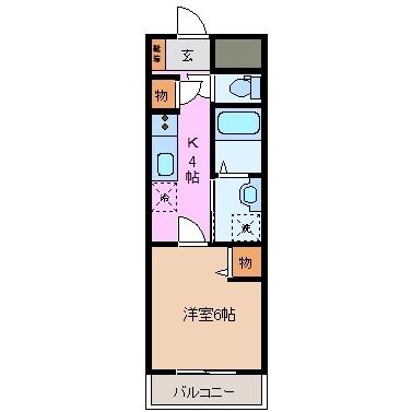 物件間取画像