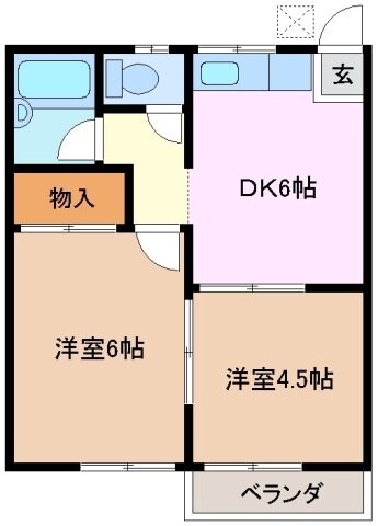 物件間取画像