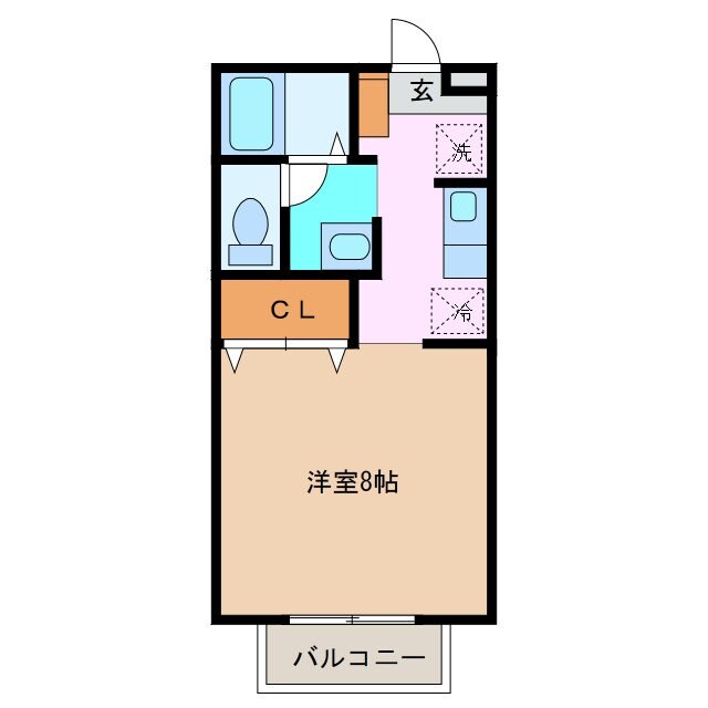 平田町駅 徒歩35分 1階の物件間取画像