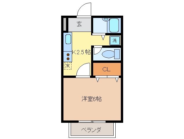 PLAZAの物件間取画像