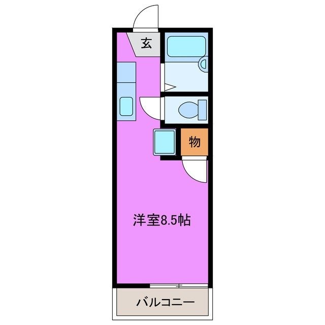 コリーヌハヤシの物件間取画像