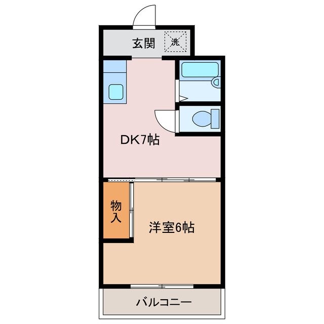 江戸宿阿部喜の物件間取画像