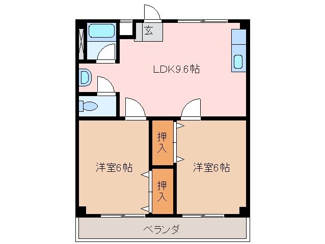 津　IN　COURT　練木の物件間取画像