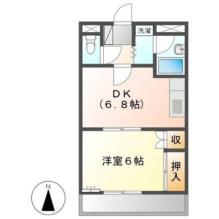 サンタプレイスの物件間取画像