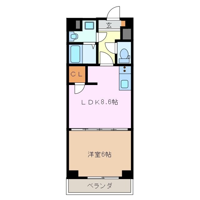 Ｓ－ＦＯＲＴ津新町の物件間取画像