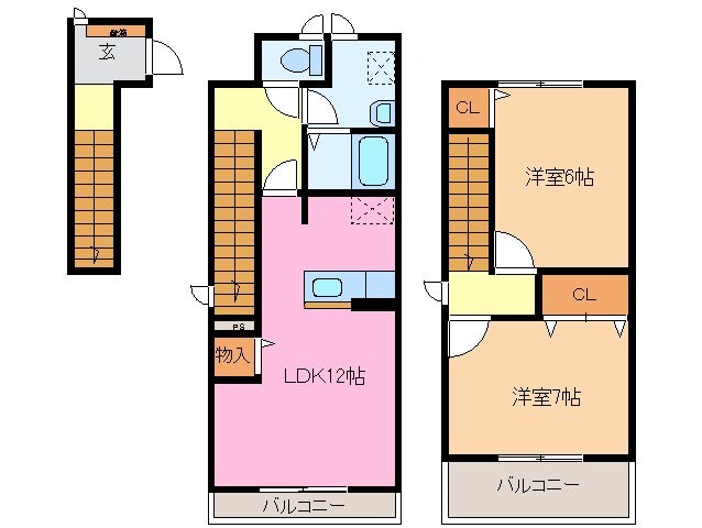 風の郷の物件間取画像