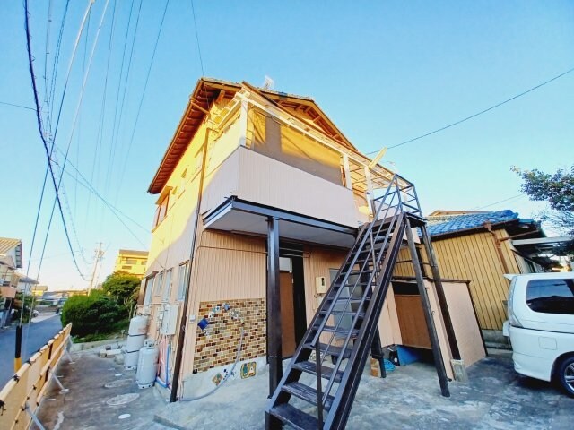 落合アパートの物件外観写真