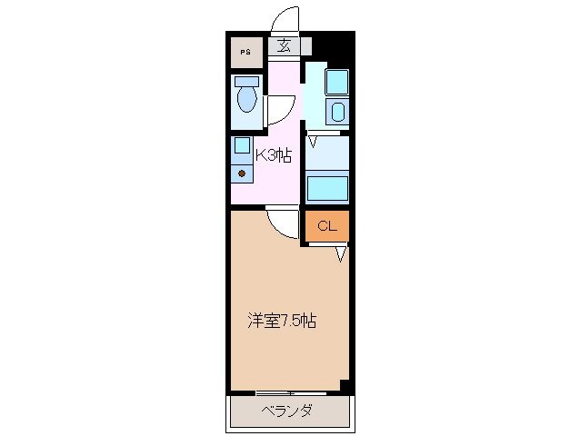 ウェルセレッソEASTの物件間取画像