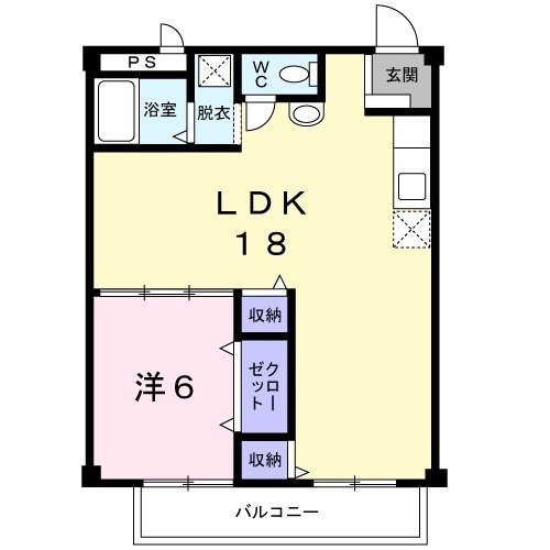 霞ケ浦駅 徒歩20分 2階の物件間取画像