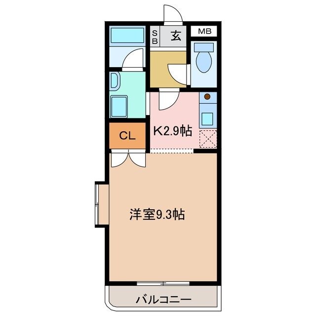 ユーミーマンション小杉の物件間取画像